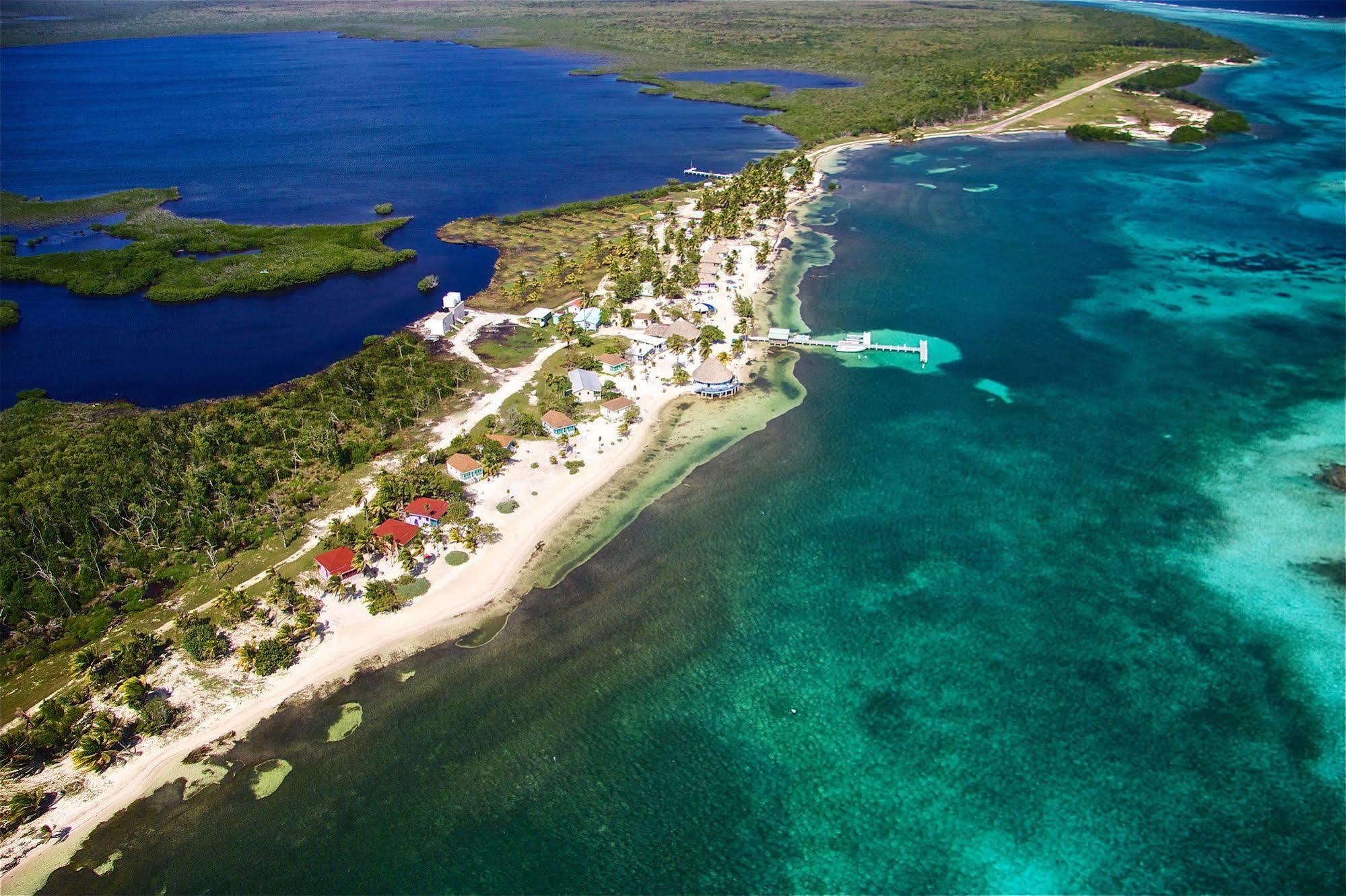 Blackbird Caye Resort Turneffe Atoll 外观 照片